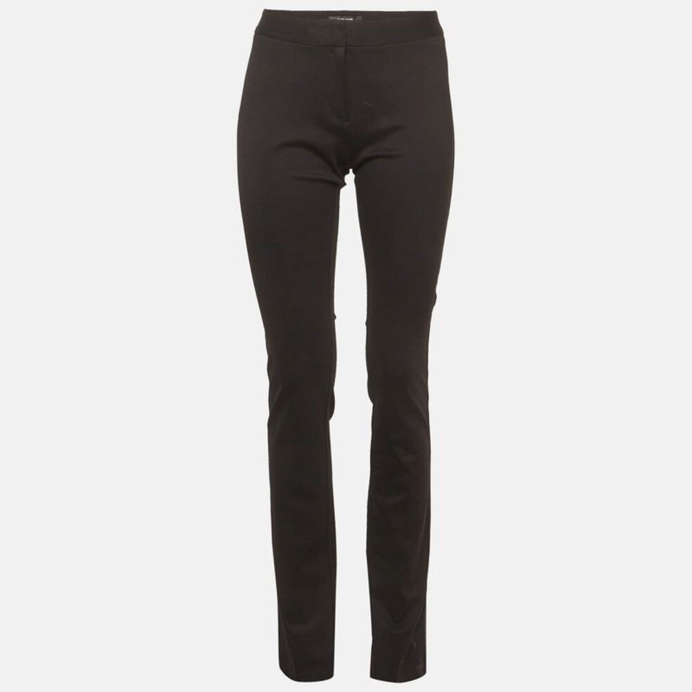 Just Cavalli Black Stretch Knit Pants M